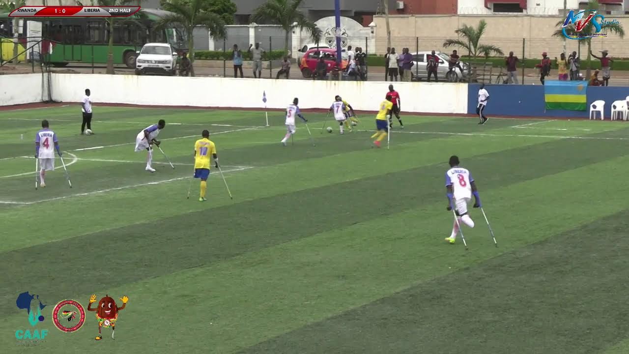 First Africa Para Games Amputee Football -RWANDA VRS LIBERIA