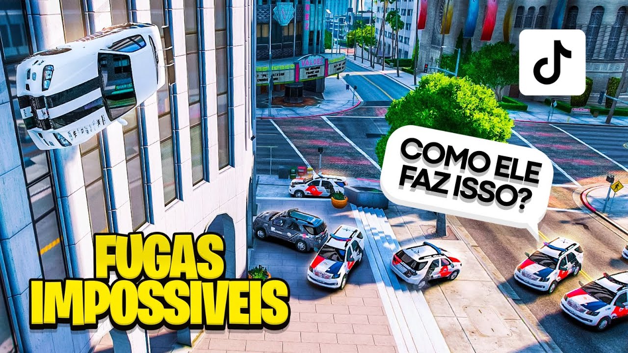 REFIZ AS FUGAS MAIS IMPOSSIVEIS DO TIKTOK