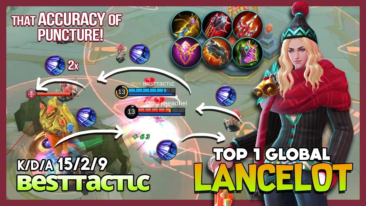 King Carry of Assassins? вeѕттacтιc Top 1 Global Lancelot 