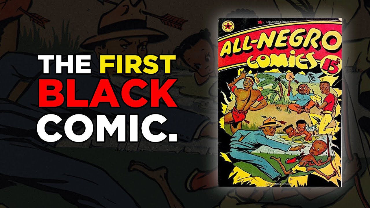 The Story of America's FIRST Black Comic Book | Orrin C. Evans | Lion Man | Ace Harlem