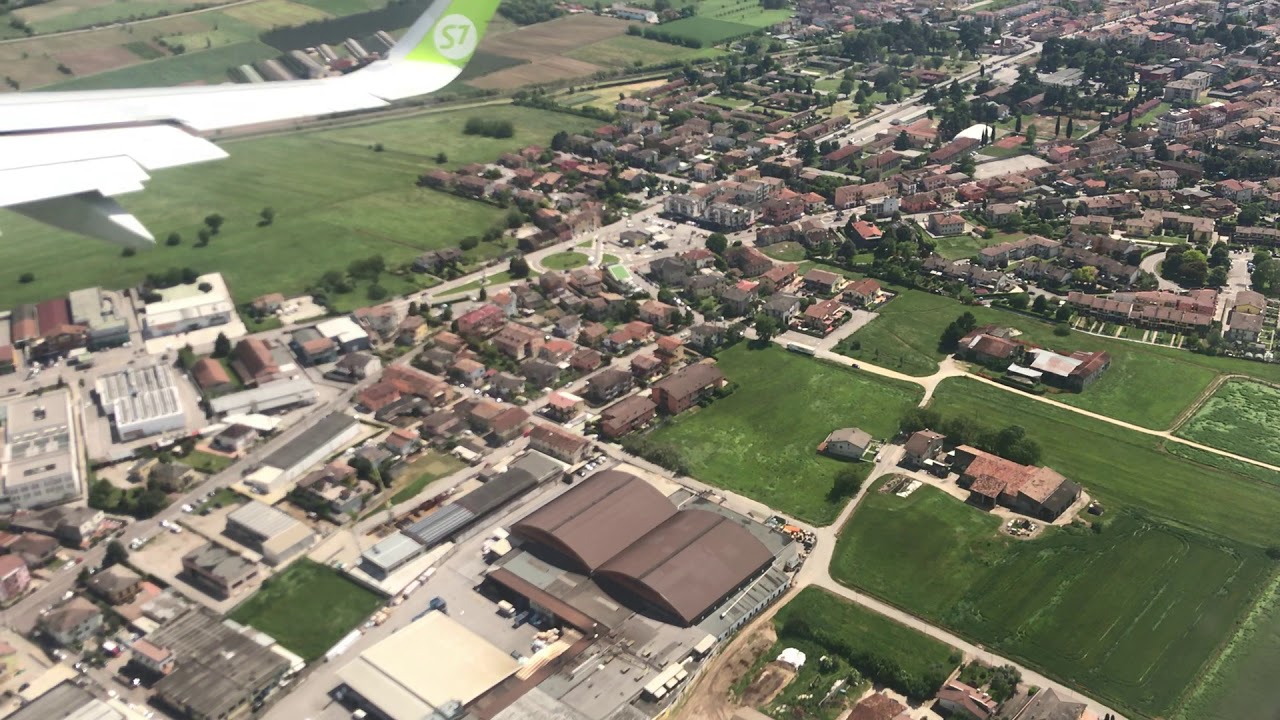 Atterraggio a Verona 09.05.2019