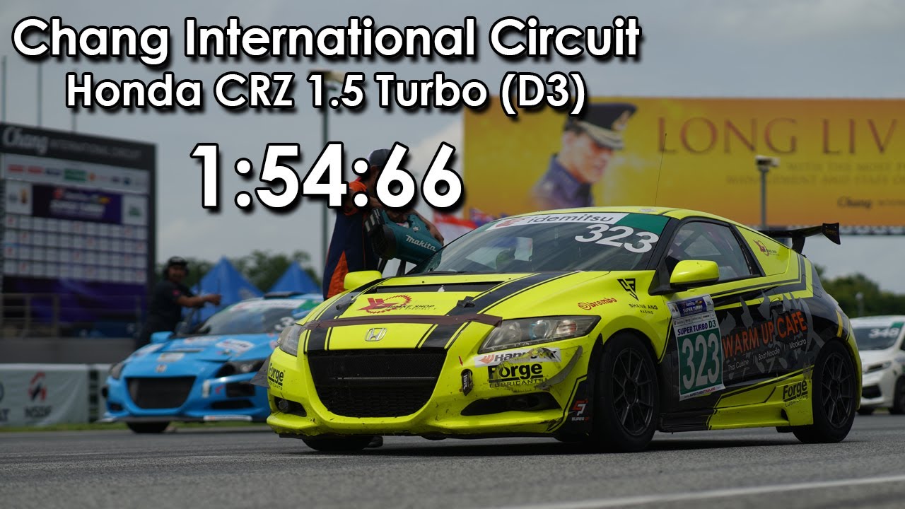 Honda CRZ turbo (D3) at Chang International Circuit | 1:54:66