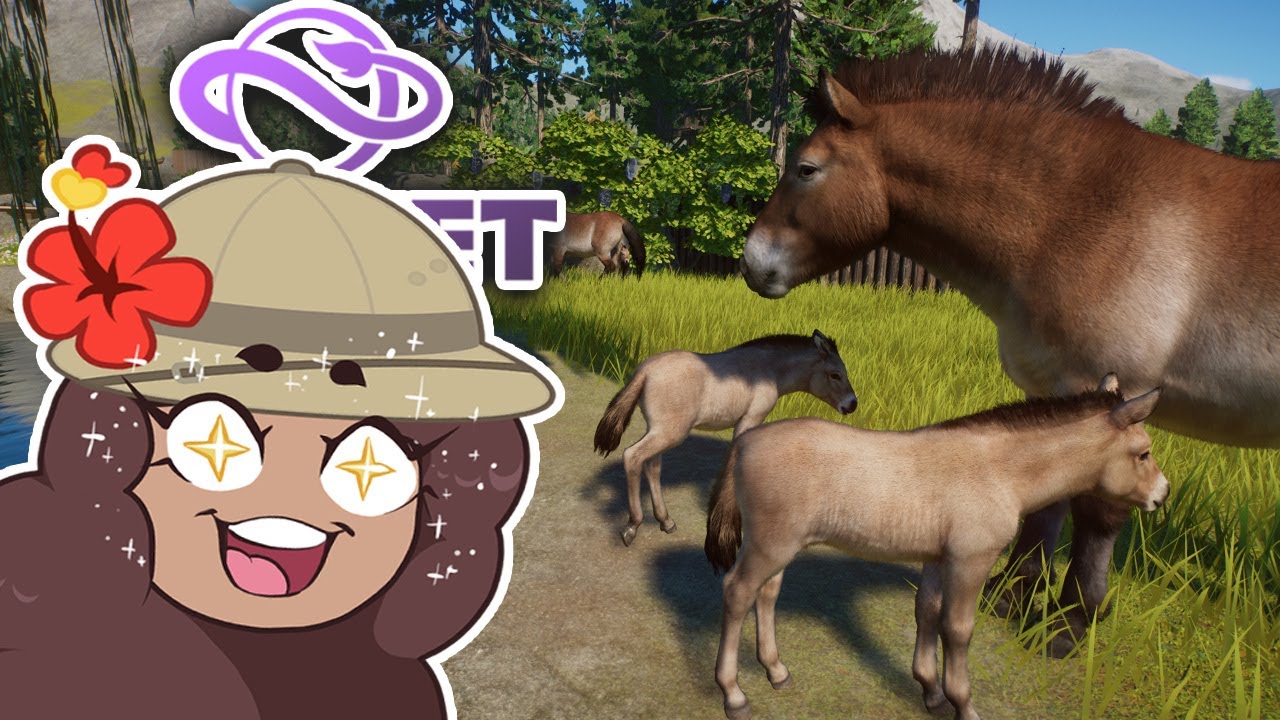 Последние штрихи к новой мечте о дикой лошади?! 🐎 Planet Zoo: Спасение дикой лошади! • №12