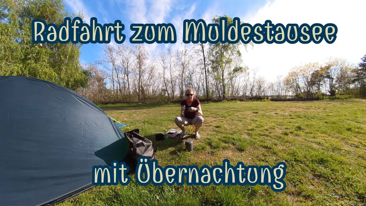 Radfahrt zum Muldestausee mit Übernachtung
