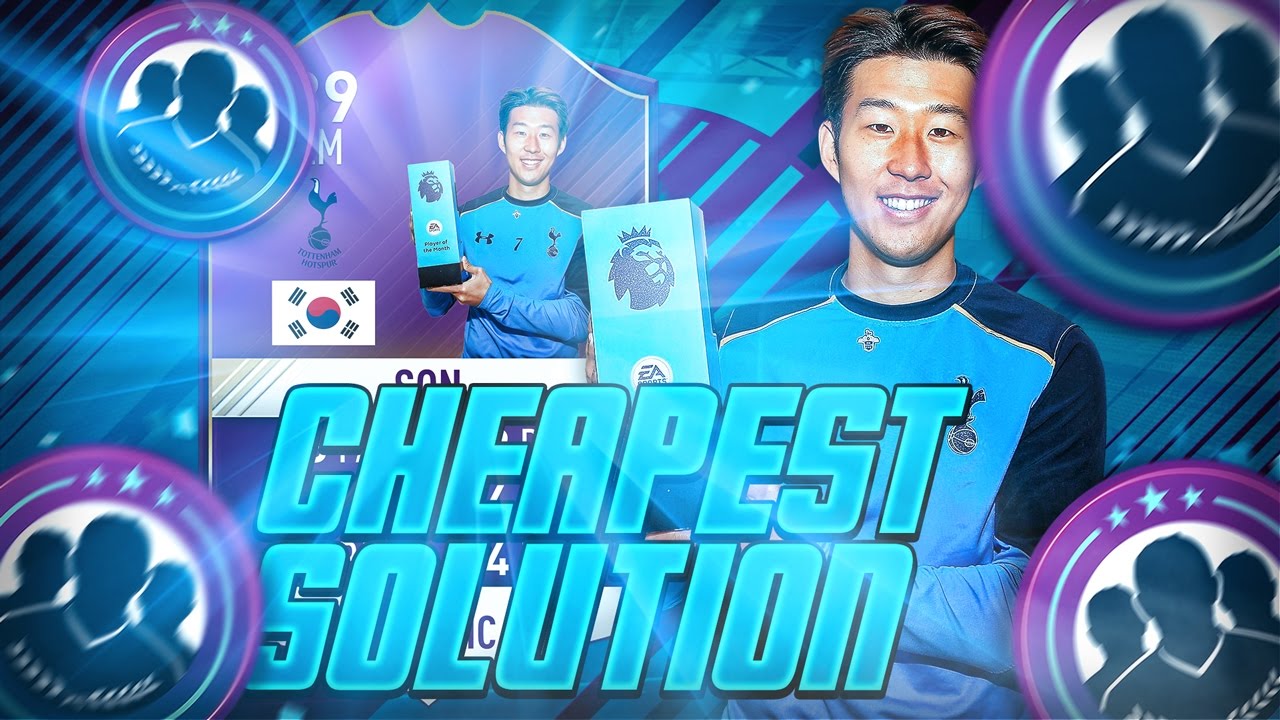 89 SON POTM SBC CHEAPEST SOLUTION! | SQUAD BUILDING CHALLENGE CHEAP GUIDE | FIFA 17