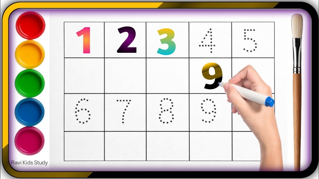 गिनती | Ginti 123 | ginti so tak| 123 numbers |  ginti in hindi | गिनती 100 तक | Ginti 1 Se 100 tak 