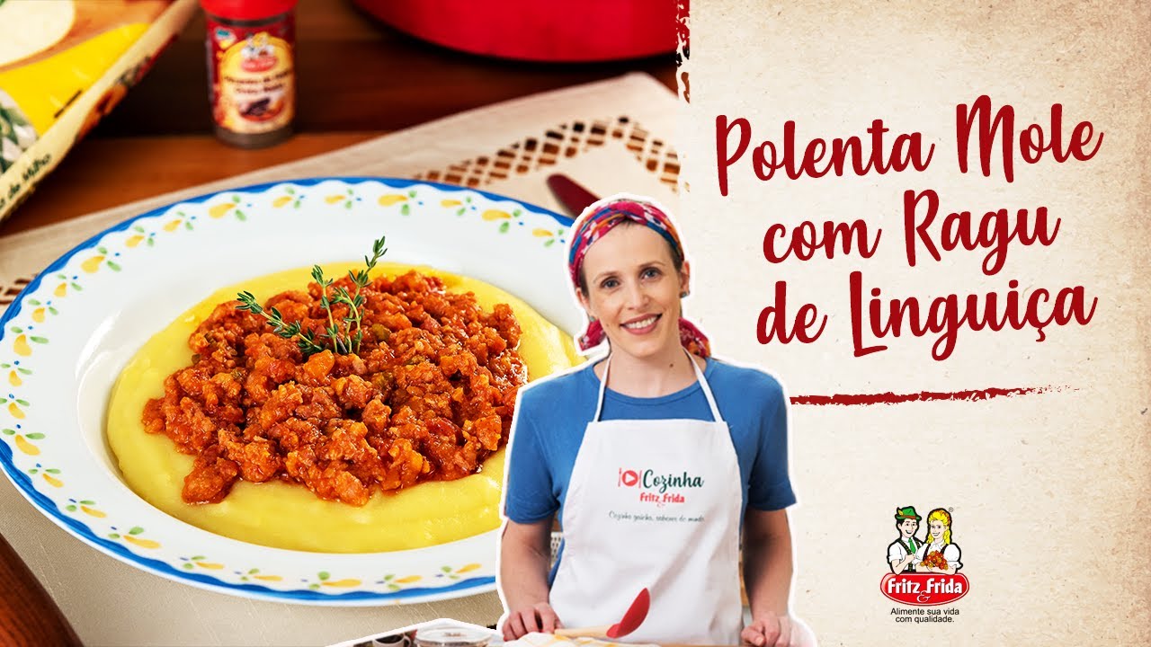 Polenta com Ragu de Linguiça | Chef Eline Prando