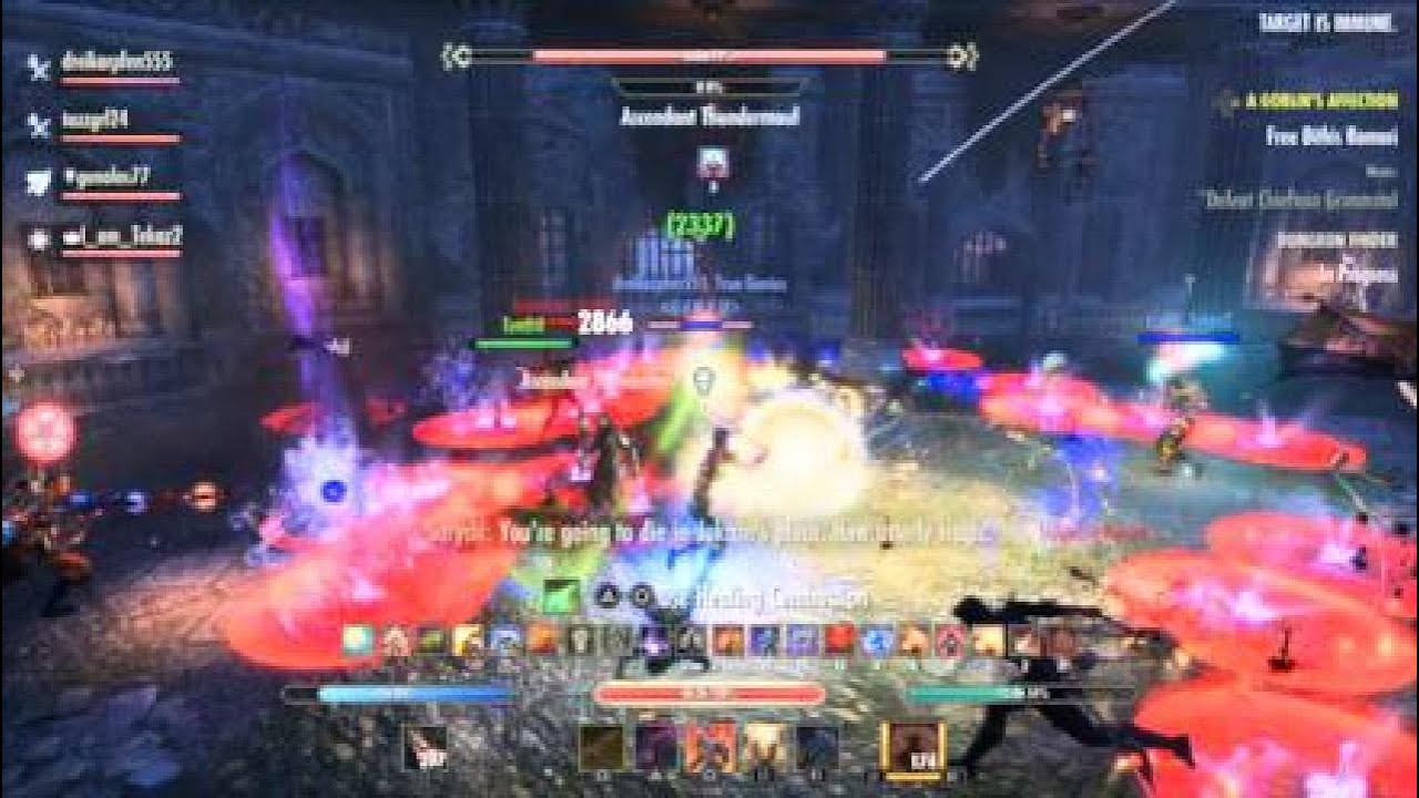 Eso coral aerie Trifecta - dk tank pov