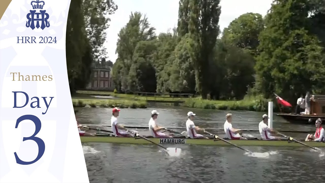 Tyne A.R.C. v Hamburger und Germania, GER - Thames | Henley 2024 Day 3