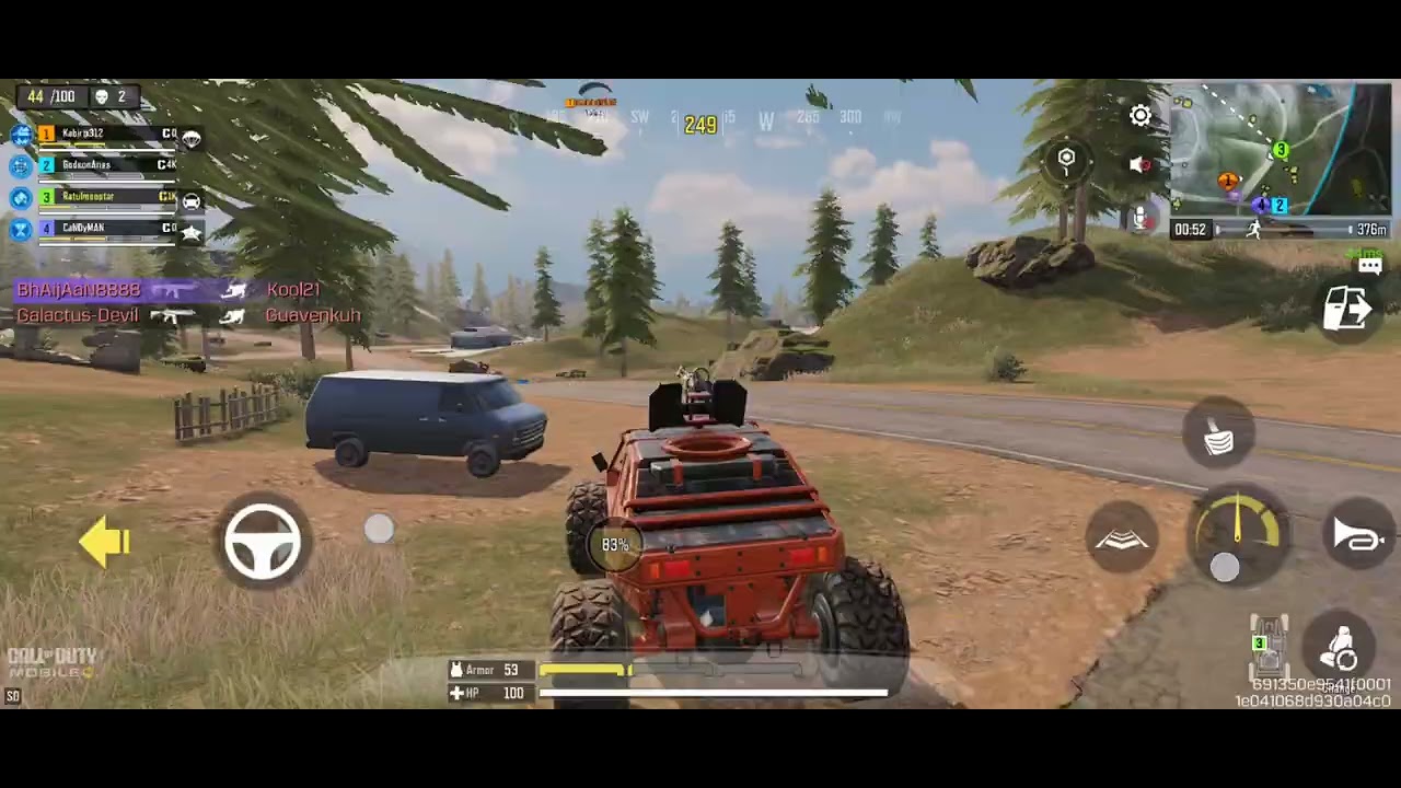 Battle royal gameplay in call Of duty mobile ✌️✌️😎😎