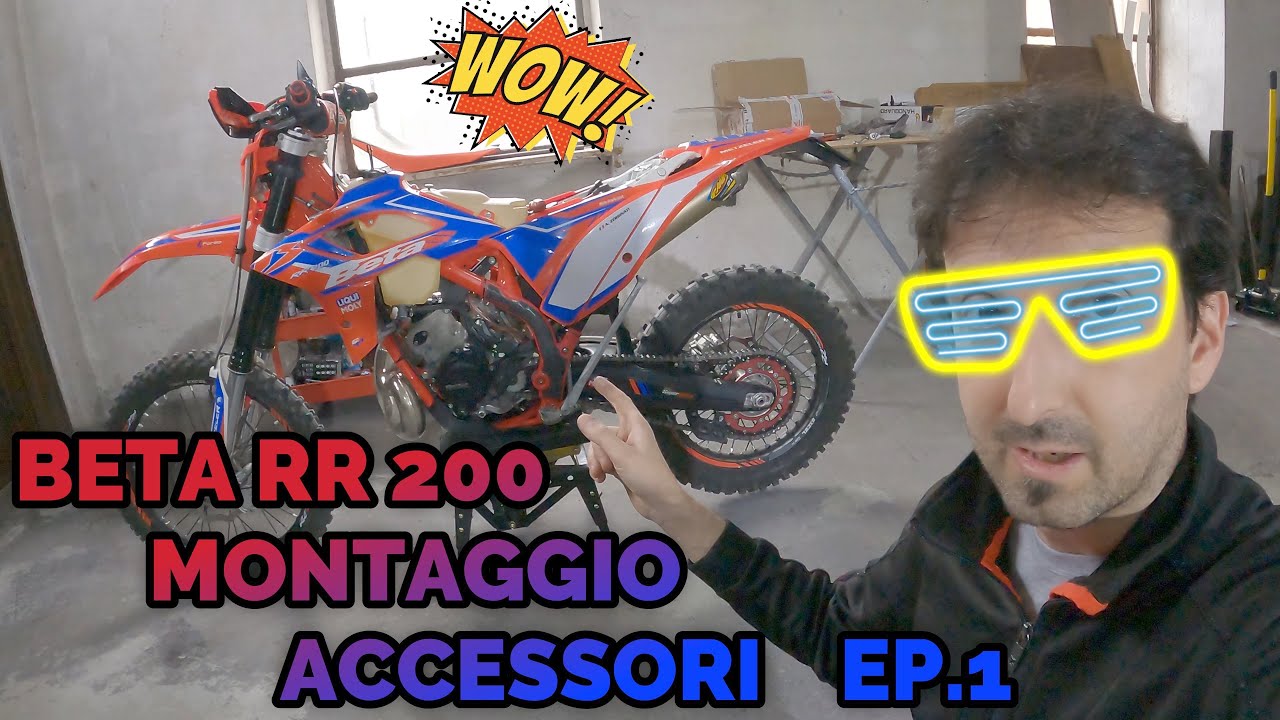 BETA RR 200 - MONTAGGIO ACCESSORI - DIY - EP.1