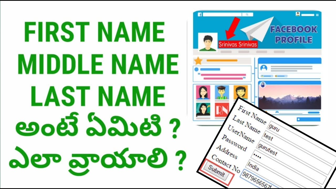 |First Name Last Name| |First Name Last Name Middle Name in Applications  |First Name Last Name|