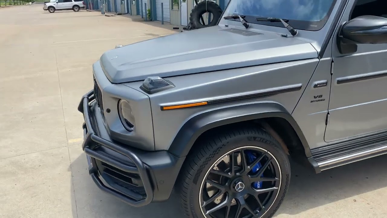 Tulsa Auto Wraps | White Glove Auto | 2021 Mercedes G63 AMG | XPEL Ultimate Stealth PPF| Walk-around