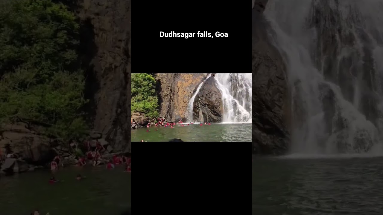 Dudhsagar Waterfalls, Goa😍