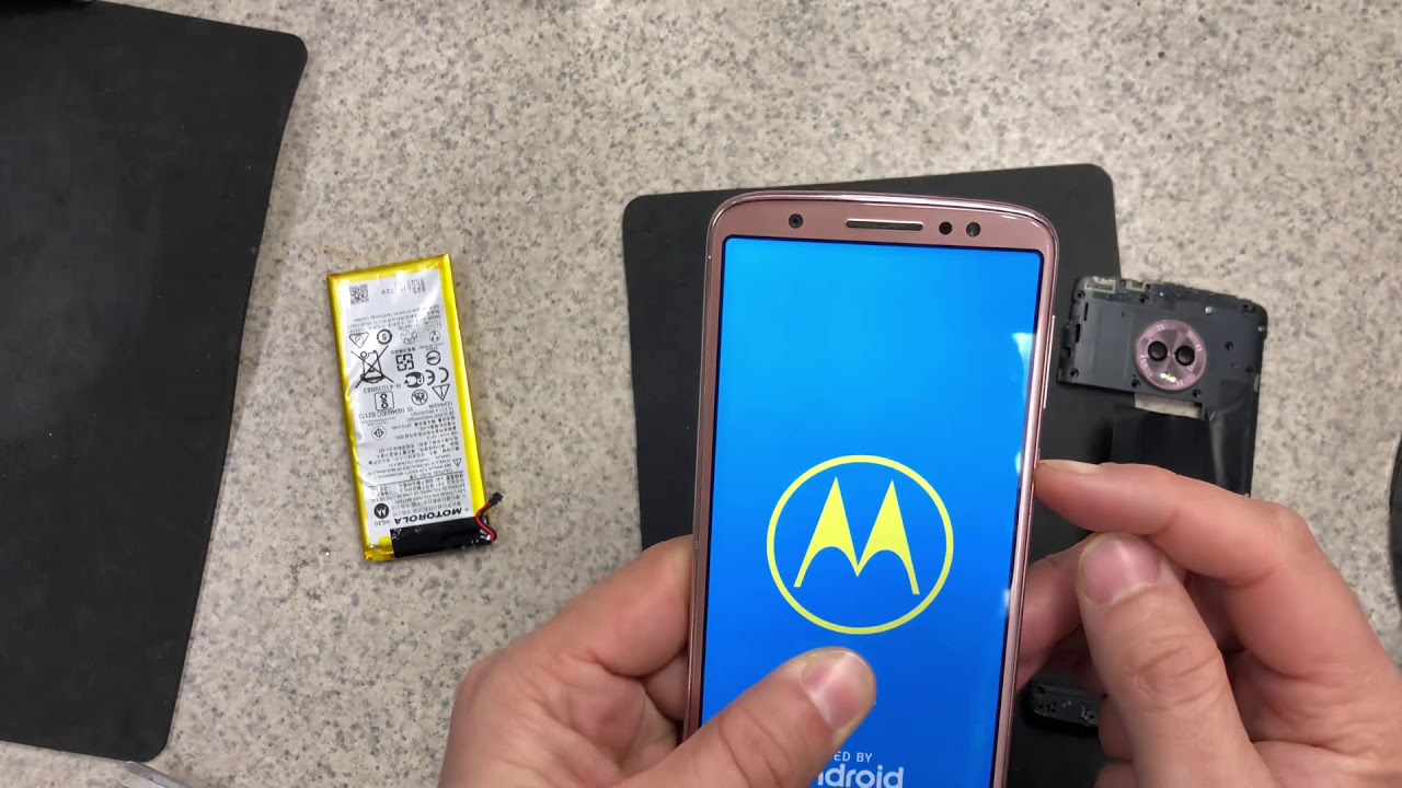 Moto g 6 battery replacement | how to replace moto g 6 battery