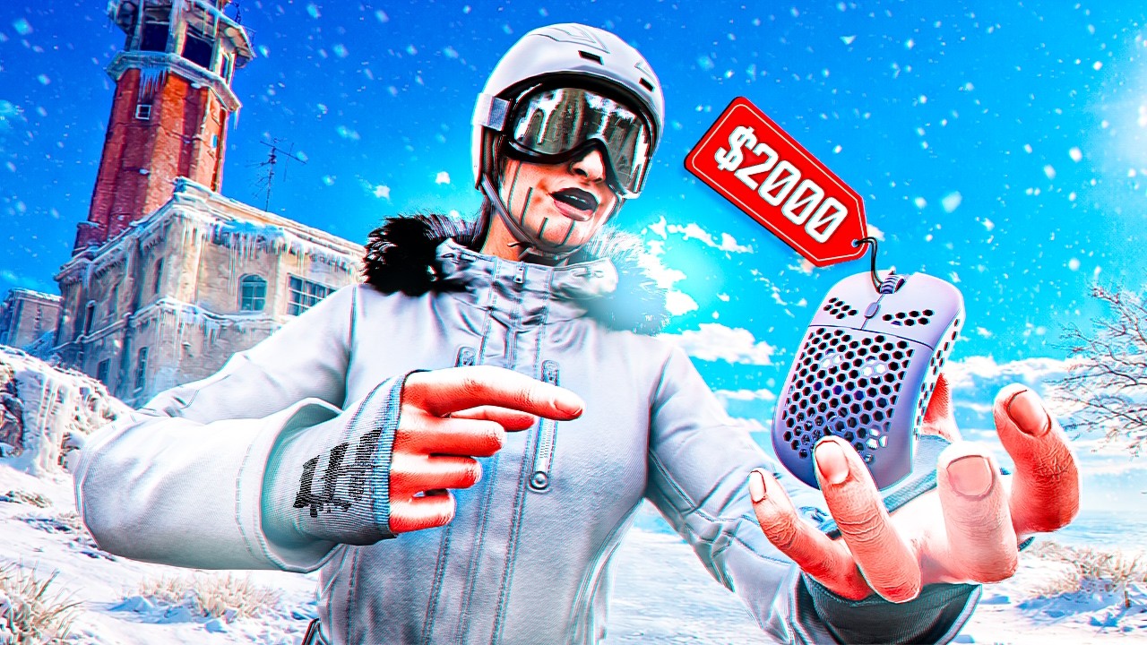 ISSO &Eacute; WARZONE COM UM MOUSE DE $2000