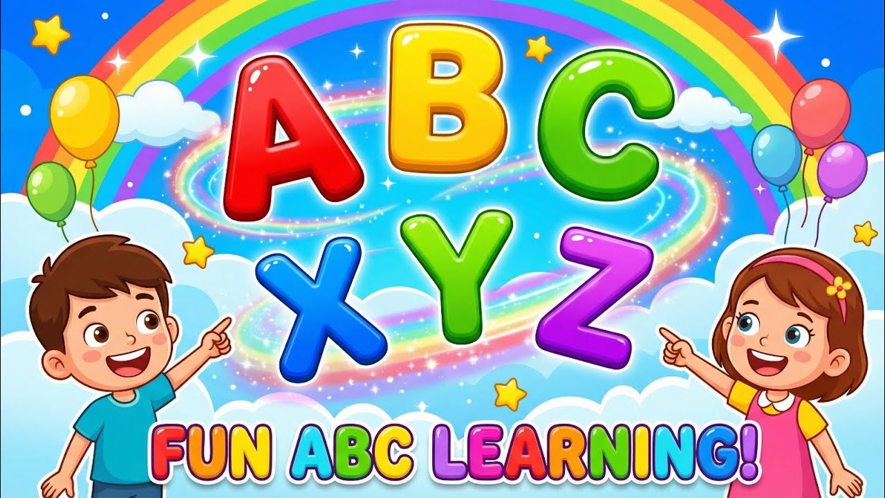 🦁 A to Z Alphabet Animals for Kids | Learn ABCs with Ali & Bablu in a Magical Jungle 🌈🐾kg 1 poem 