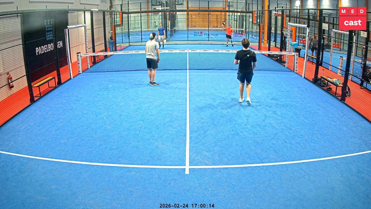 MEDcast - Padelborgen , Mölnlycke - Bana 1 - 2026-02-24 15:16
