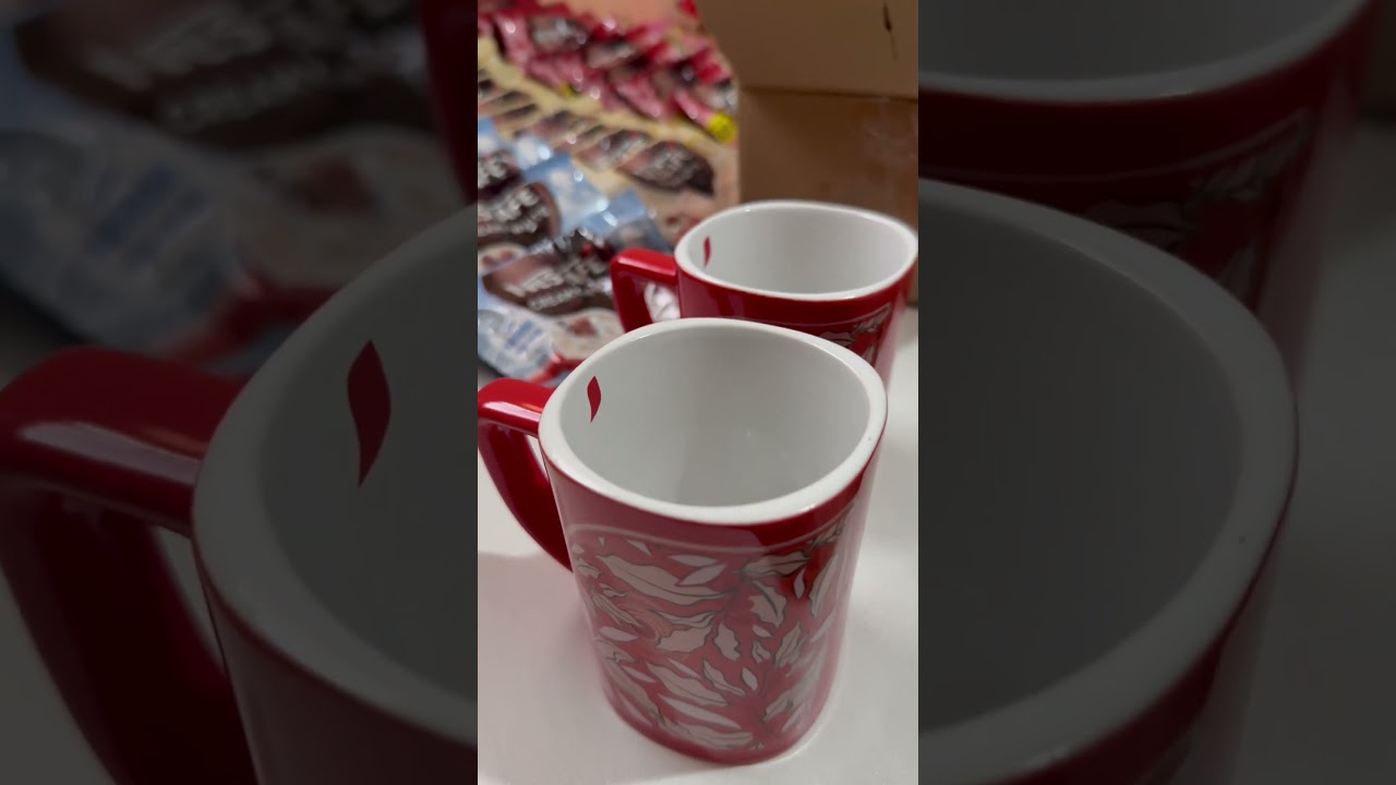 Free 4 Nescafe mugs