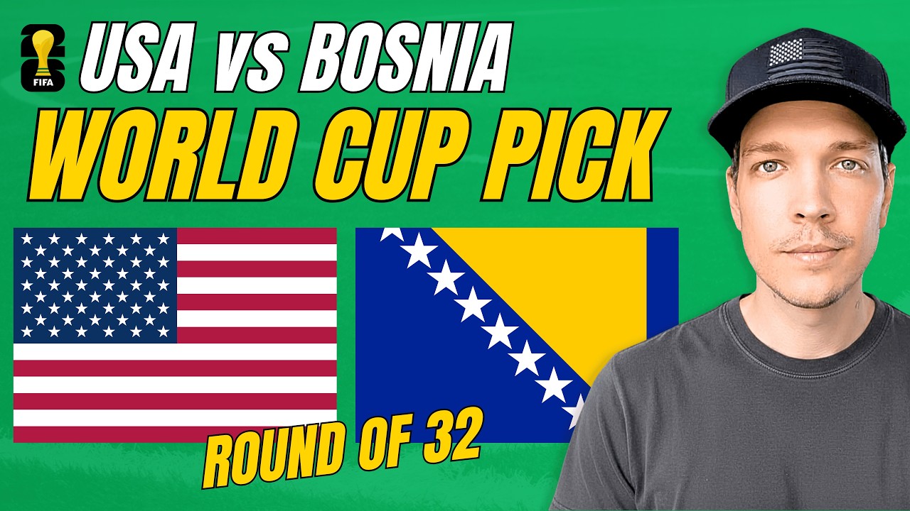 USA vs Bosnia Prediction Today | World Cup Picks & Best Bets | August Young
