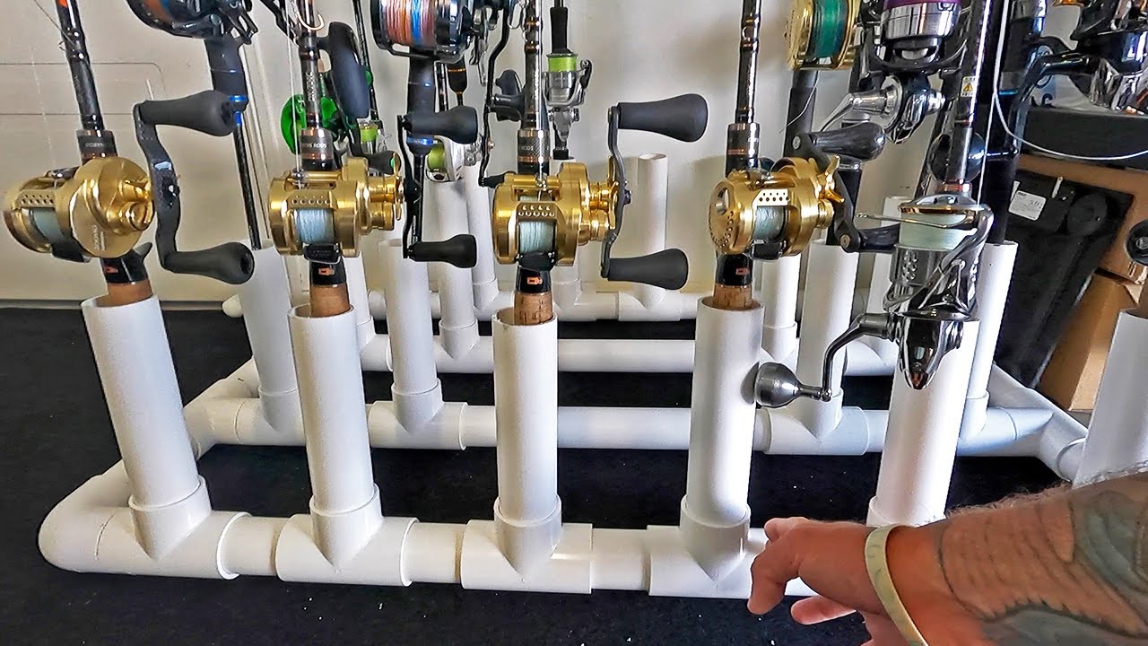 DIY FISHING ROD STORAGE - How to build the ultimate custom rod storage system