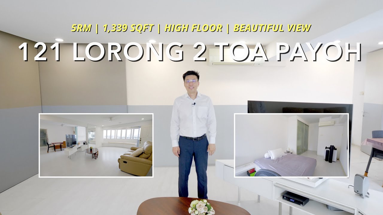 121 Lorong 2 Toa Payoh 5RM HDB For Sale - Singapore HDB Property Listing | Joseph Lim