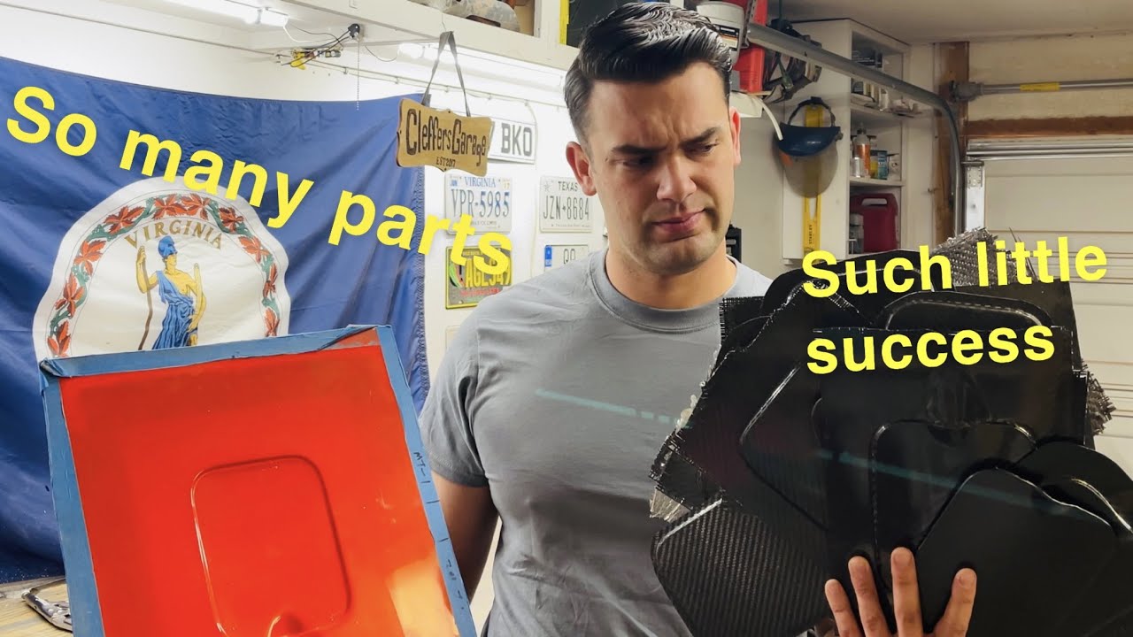 New mold new carbon fiber parts