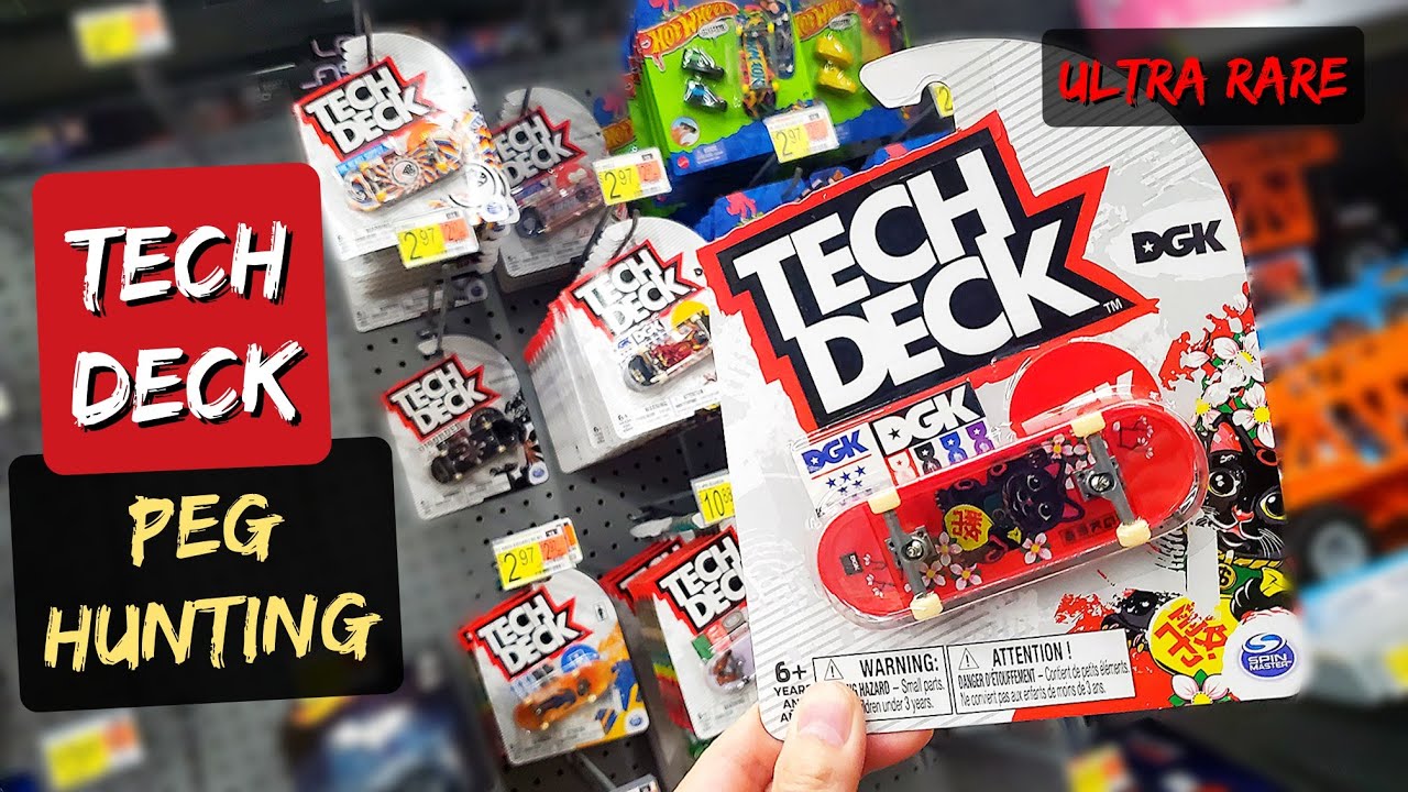 Tech Deck Peg Hunting | Ultra Rare Boards | Walmart Dec 2022