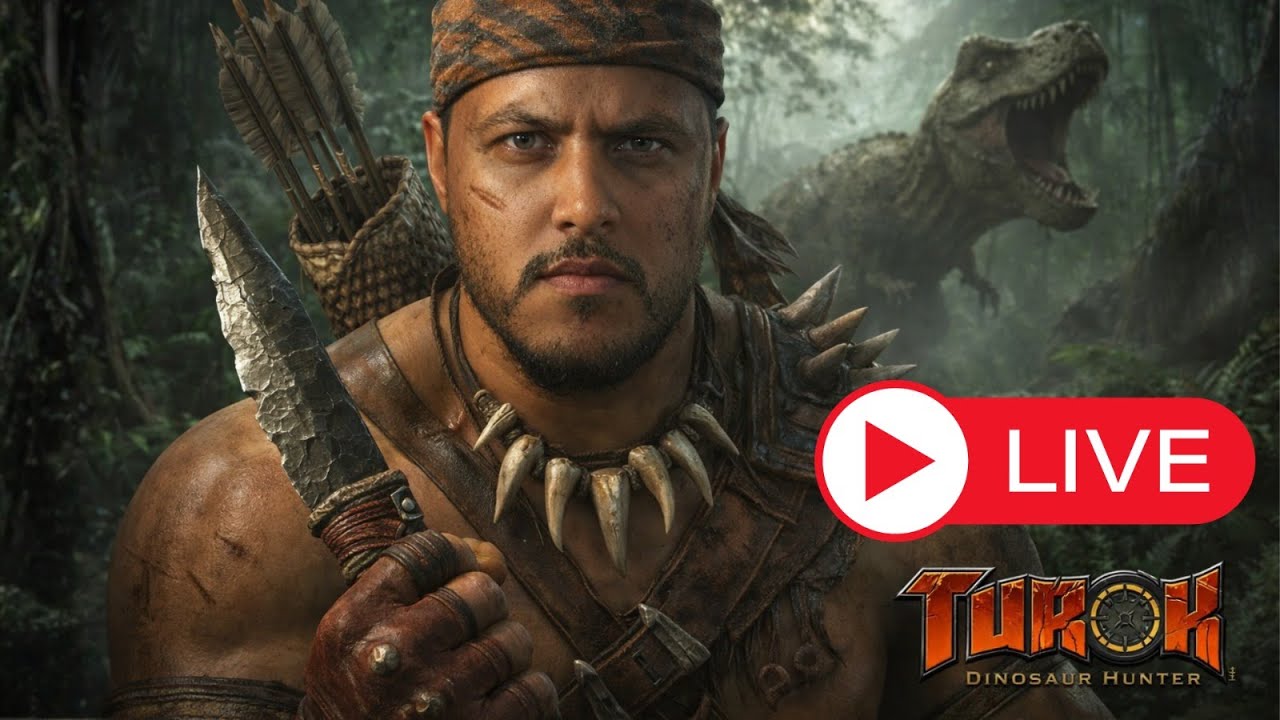 LIVE NOSTALGIA - TUROK 1 - DINOSSAUROS E CARAS MALVADÕES
