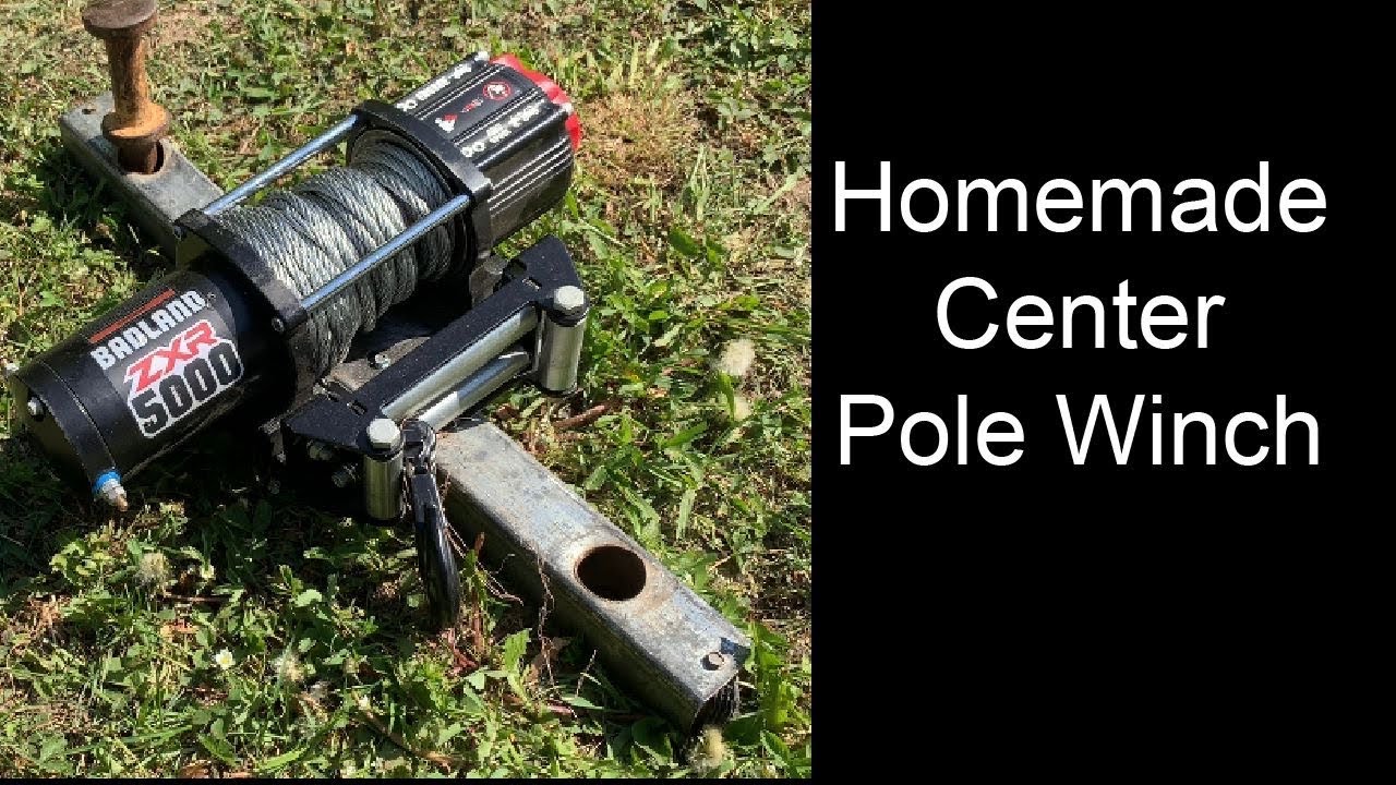 Homemade Center Pole Winch