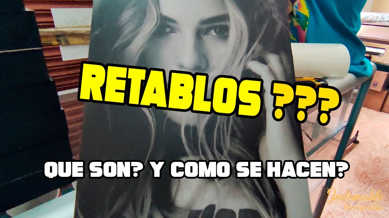 💎 COMO HACER RETABLOS GRANDES MEDIANOS Y PEQUEÑOS??? 💎