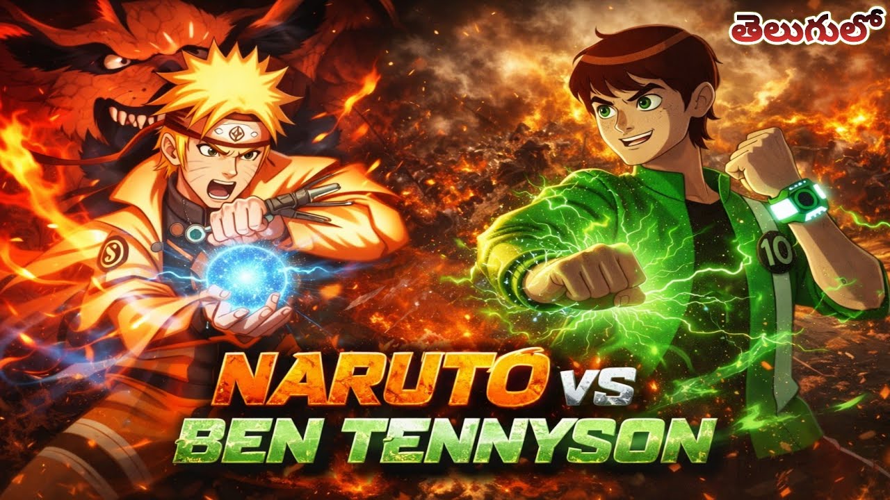 Naruto Uzumaki vs Ben Tennyson Powers & Abilities Full Comparison Explained in Telugu Who Would Win?