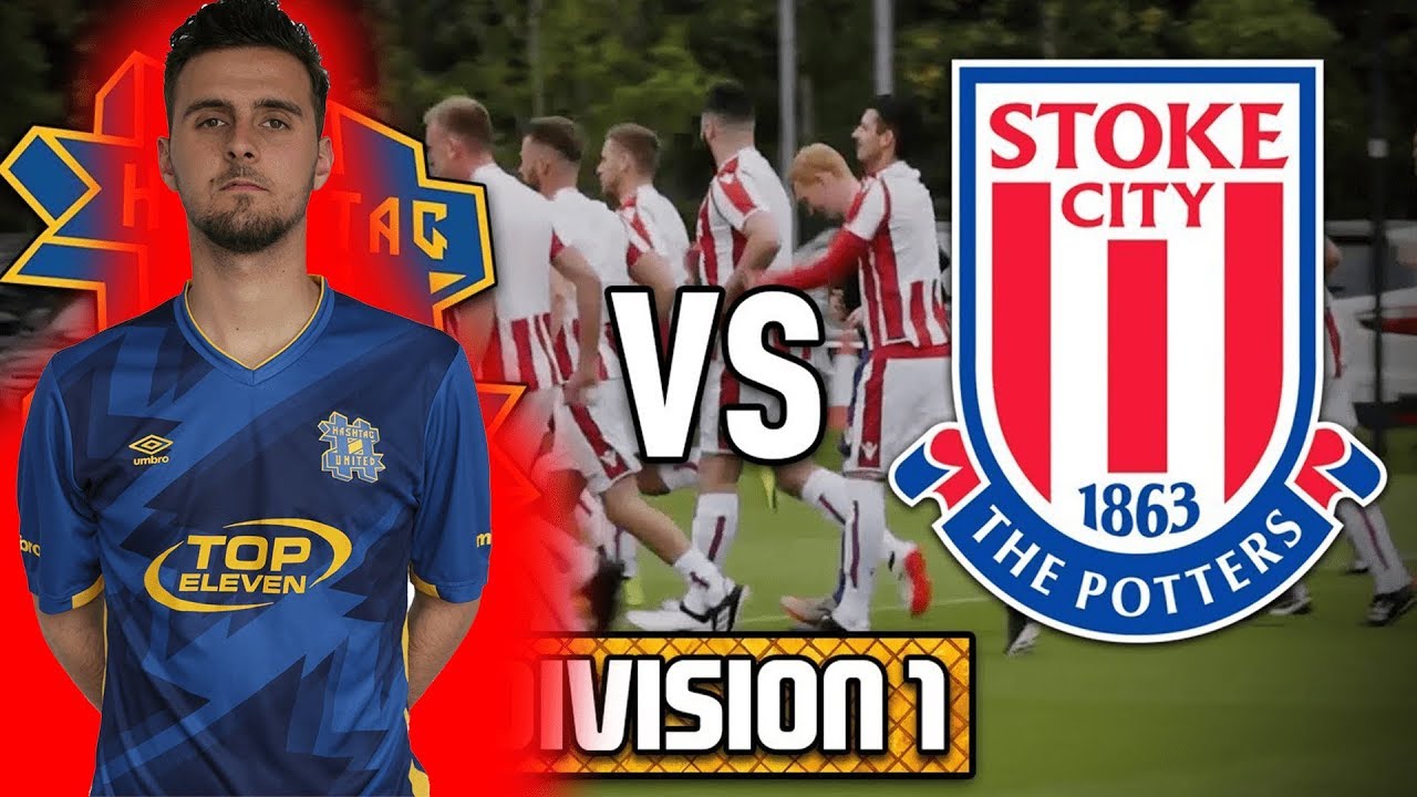 S.ADAMS GOAL vs STOKE CITY STAFF (4-1) - HASHTAG UNITED GOALS
