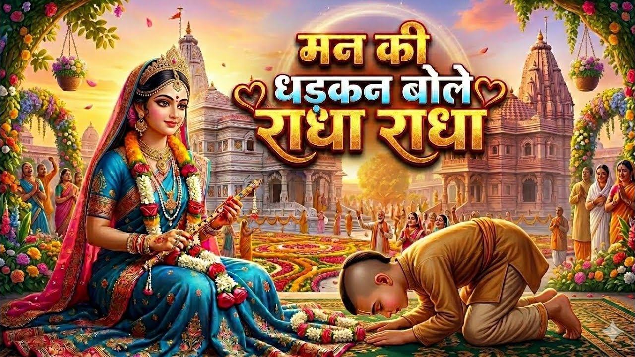 मन की धड़कन बोले राधा राधा | Mann Ki Dhadkan Bole Radha Radha