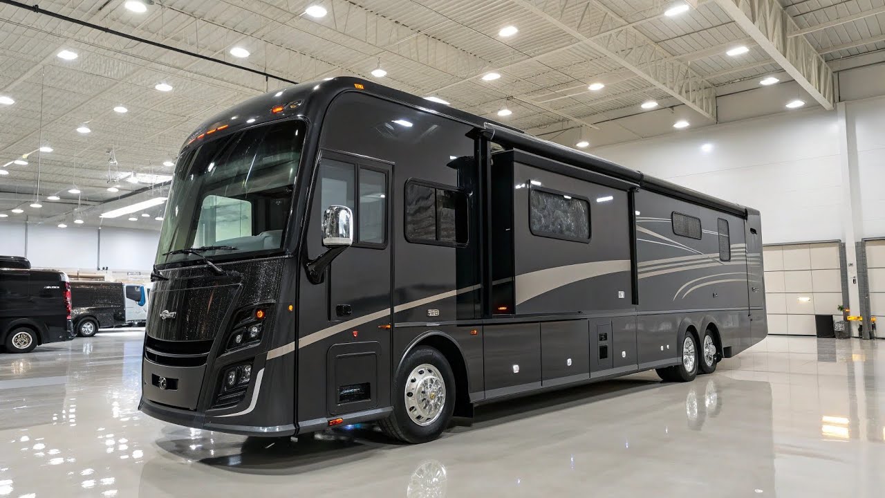 Caterpillar Double Decker Motorhome 2026 – The Ultimate Luxury Off-Road Giant