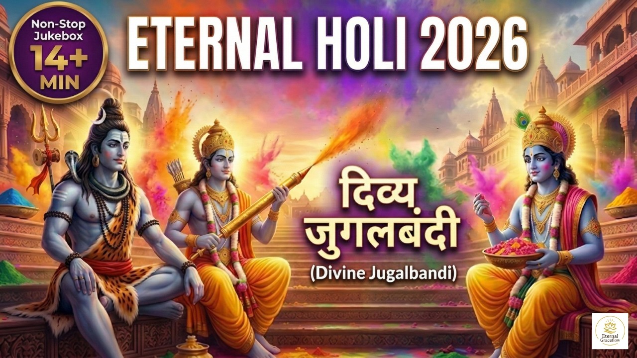 Eternal Holi 2026 🔥 Radha Krishna Lathmaar Holi | Shiv Ram Jugalbandi | 14 Min Mix