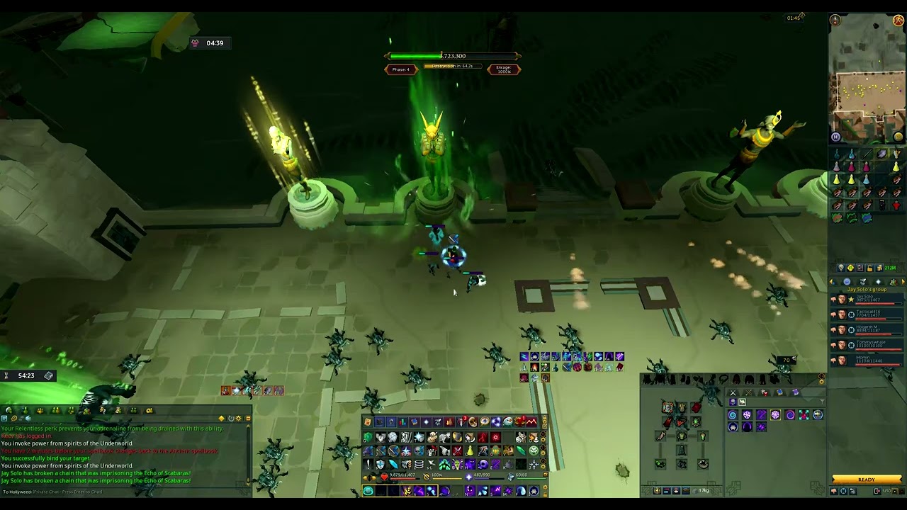 Runescape - Amascut You Shall Not Heal Combat Achievement P4
