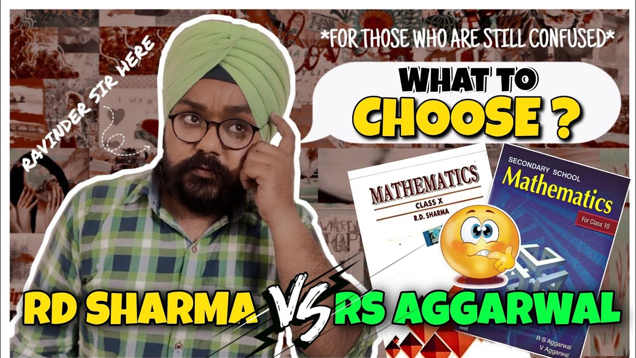 RD SHARMA Vs RS AGGARWAL 🤔🤔| Best Reference Book For Class 8/9/10 | Must Watch if you are confused 😕