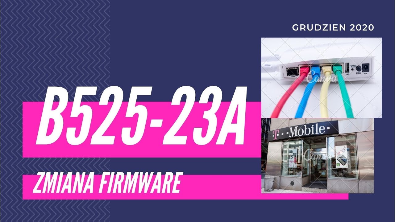 Router T-Mobile B525s-23a - Zmiana Firmware #b525s #routertmobile