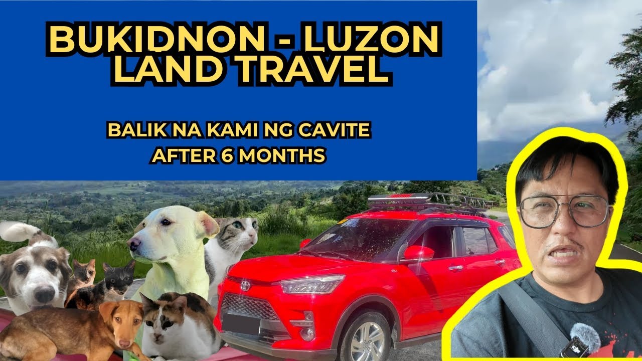 Mindanao to Luzon by Land with Pets: Our experience