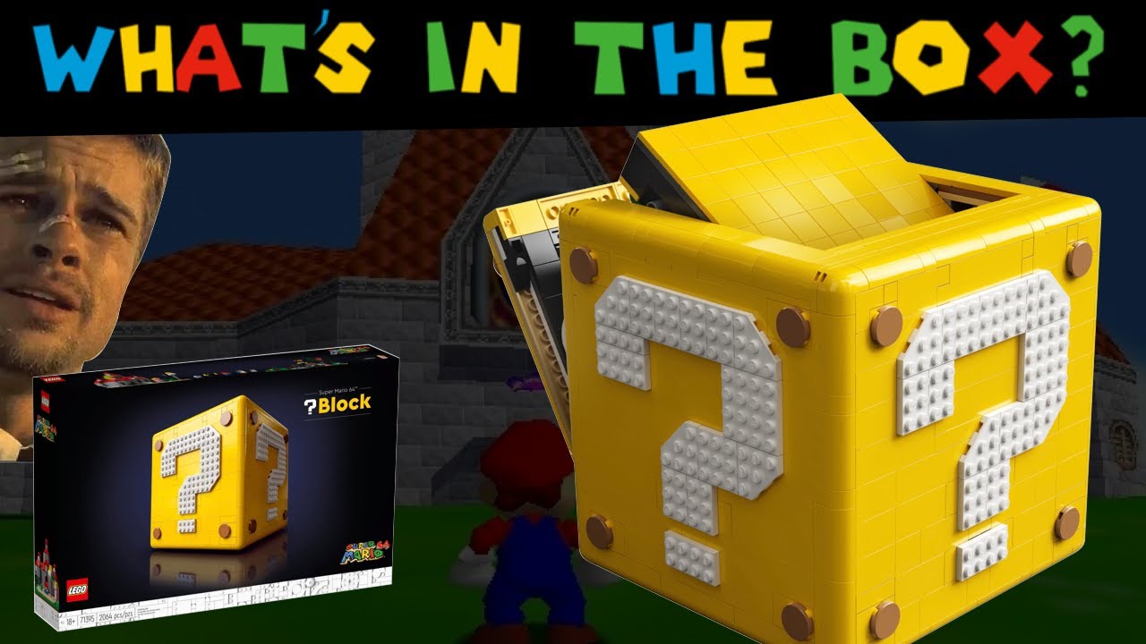 What's in the box?! - LEGO Super Mario 64 Question Mark Block - 71395