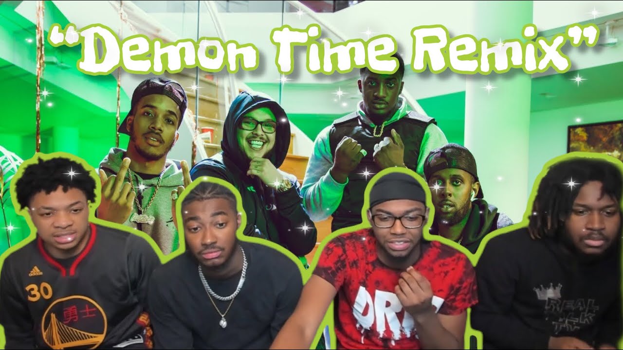 AMERICANS REACT| Sai So x M24 x Potter Payper x - Demon Time Remix 😈 [Music Video] | GRM Daily