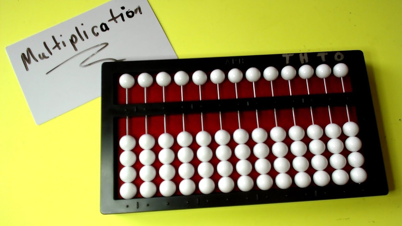 Cranmer Abacus 8 - Multiplication