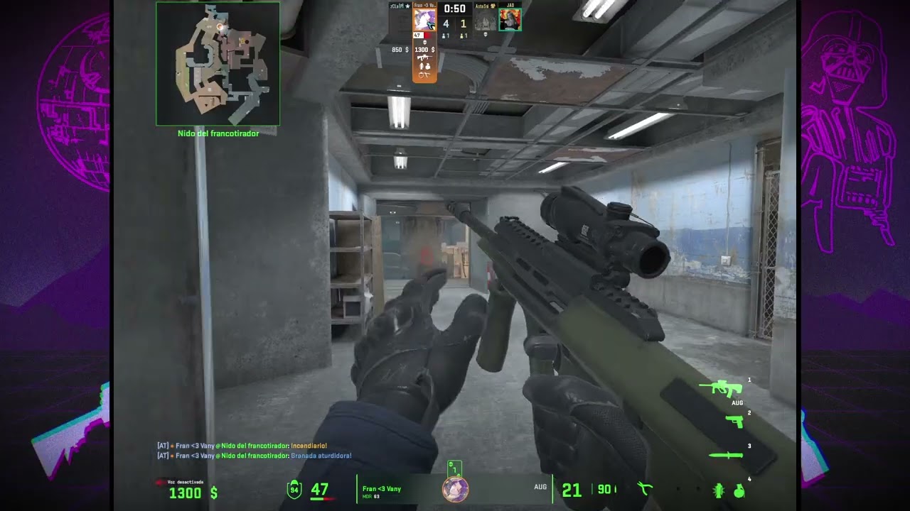 Compañero en Overpass - Counter Strike 2