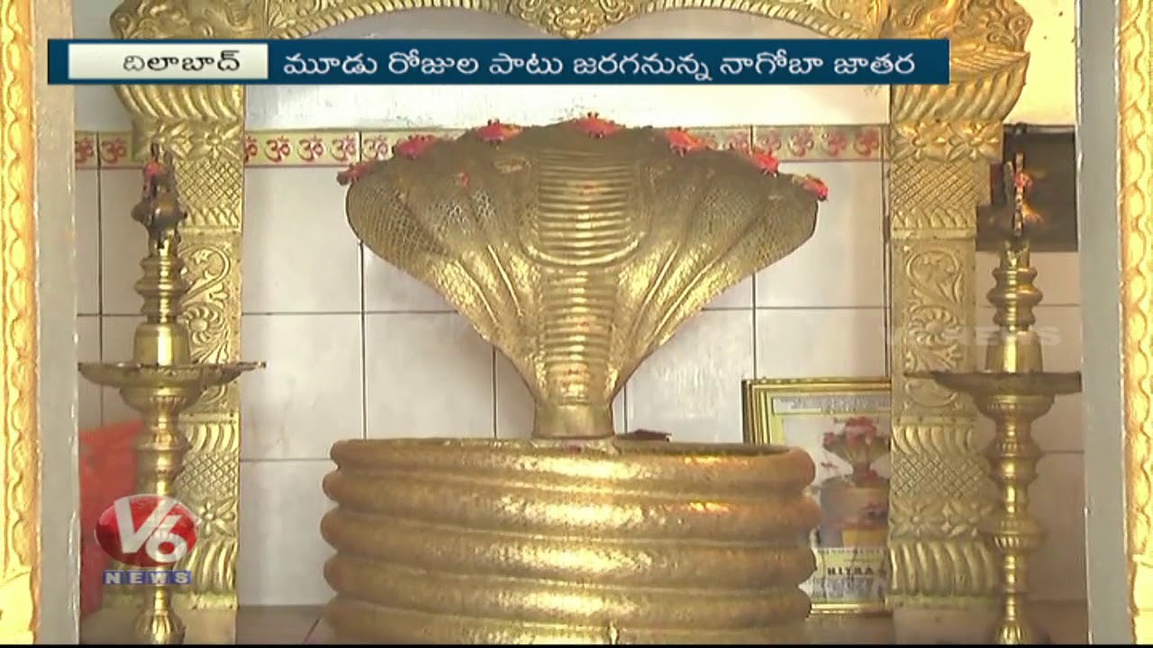 All Arrangements Set For Tribal Festival Nagoba Jatara In Adliabad District | V6 News