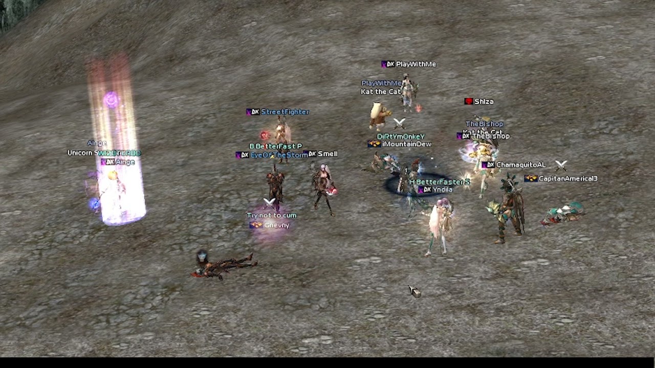 Lineage 2 Varka PvP party vs party (NusRoman)