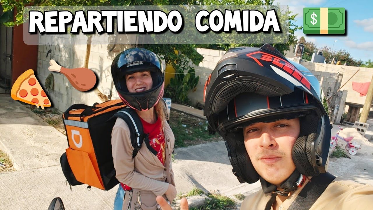 REPARTIENDO🍕COMIDA con Didi | Tour de la Ciudad 🏙️