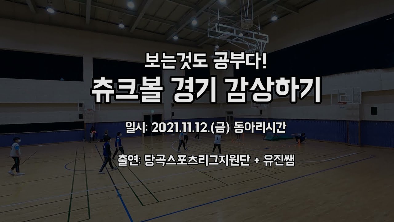 추크볼 경기 기초