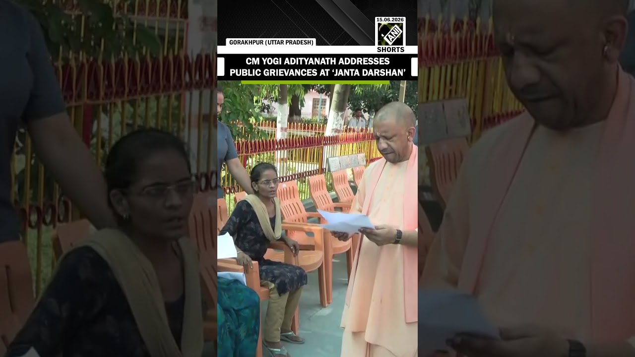 CM Yogi Adityanath addresses public grievances at Gorakhpur JantaDarshan