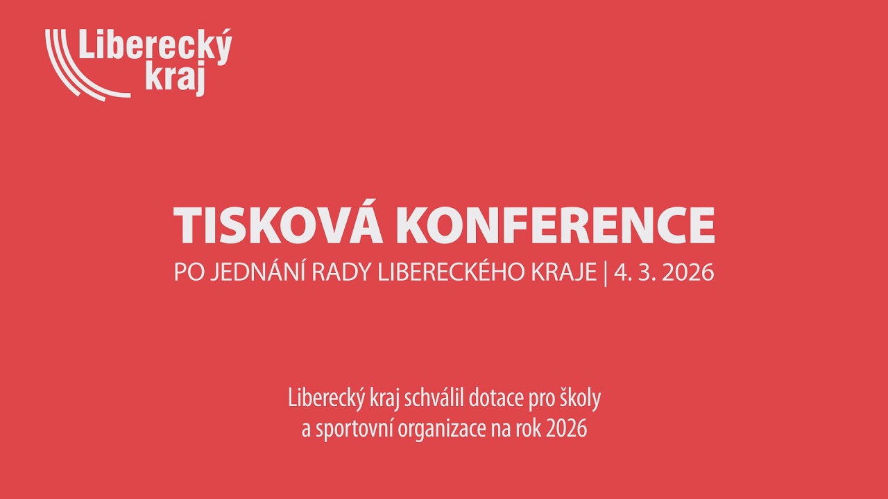 Liberecký kraj schválil dotace pro školy a sportovní organizace na rok 2026